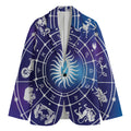Zodiac Horoscopes Print Men's Blazer