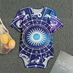 Zodiac Horoscopes Print Men's Bodysuit