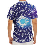 Zodiac Horoscopes Print Men's Deep V-Neck Shirt