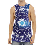 Zodiac Horoscopes Print Men's Muscle Tank Top