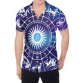 Zodiac Horoscopes Print Men's Shirt