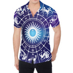 Zodiac Horoscopes Print Men's Shirt