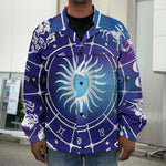 Zodiac Horoscopes Print Men's Shirt Jacket