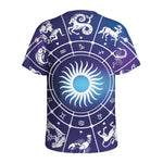Zodiac Horoscopes Print Men's Sports T-Shirt