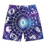 Zodiac Horoscopes Print Men's Swim Trunks