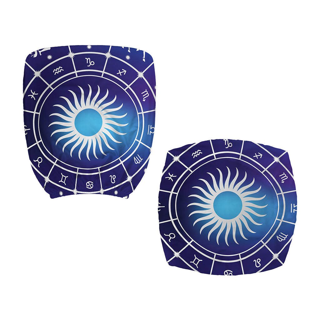 Zodiac Horoscopes Print Office Chair Cover