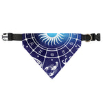 Zodiac Horoscopes Print Over The Collar Dog Bandana