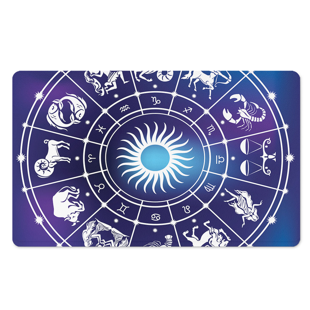 Zodiac Horoscopes Print Polyester Doormat