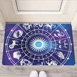 Zodiac Horoscopes Print Rubber Doormat