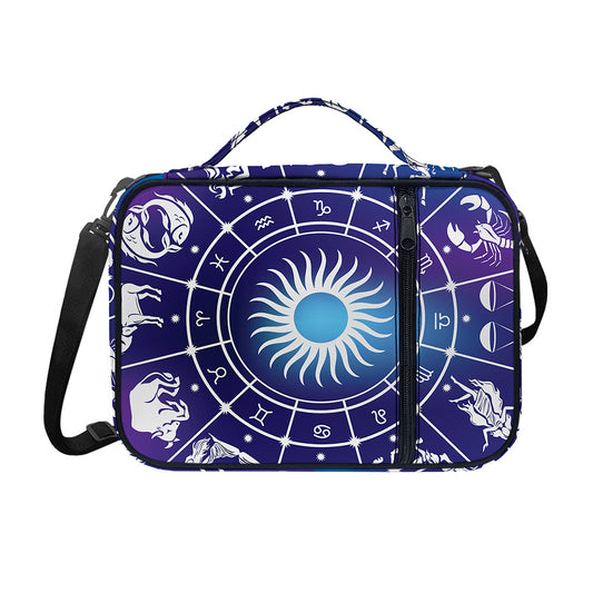 Zodiac Horoscopes Print Shoulder Strap Bible Bag