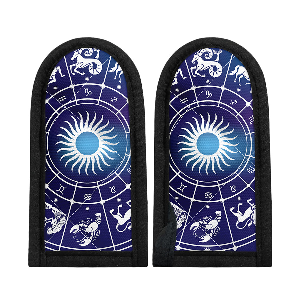 Zodiac Horoscopes Print Skillet Handle Cover