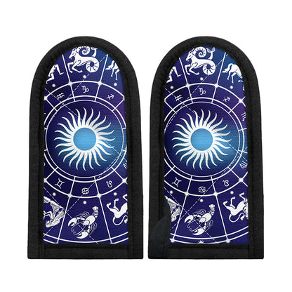 Zodiac Horoscopes Print Skillet Handle Cover