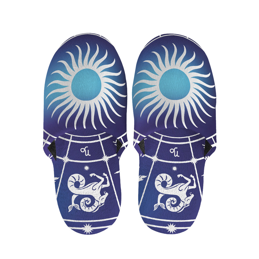 Zodiac Horoscopes Print Slippers