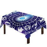 Zodiac Horoscopes Print Tablecloth