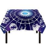 Zodiac Horoscopes Print Tablecloth