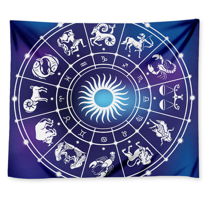 Zodiac Horoscopes Print Tapestry