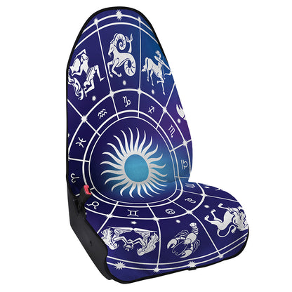Zodiac Horoscopes Print Waterproof Car Seat Cover
