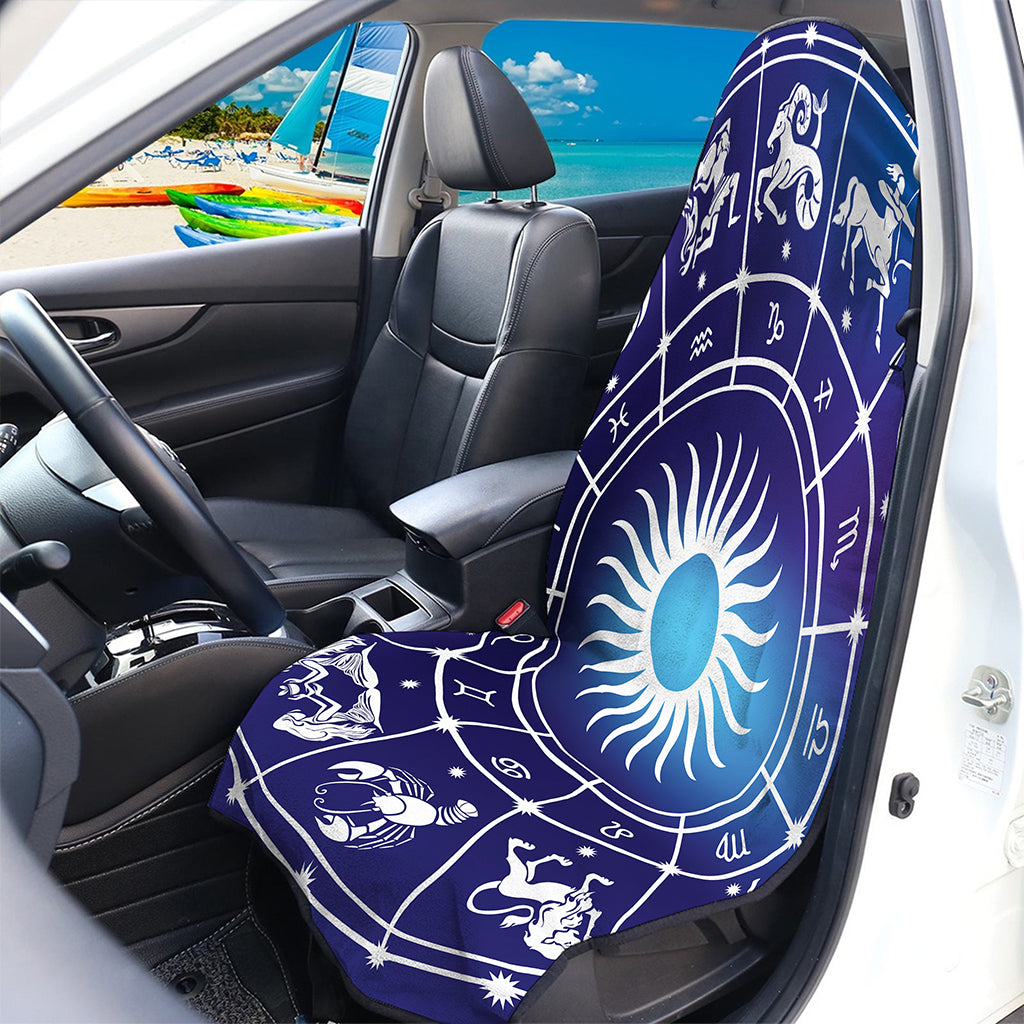 Zodiac Horoscopes Print Waterproof Car Seat Cover