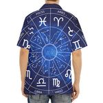 Zodiac Signs Wheel Print Aloha Shirt
