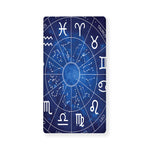 Zodiac Signs Wheel Print Baby Crib Sheet