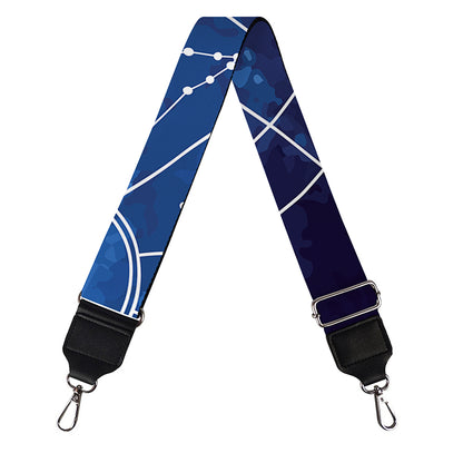 Zodiac Signs Wheel Print Bag Strap