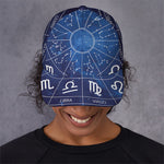 Zodiac Signs Wheel Print Baseball Cap