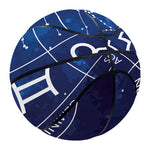 Zodiac Signs Wheel Print Basketball