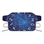Zodiac Signs Wheel Print Car Windshield Snow Cover