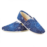 Zodiac Signs Wheel Print Casual Shoes