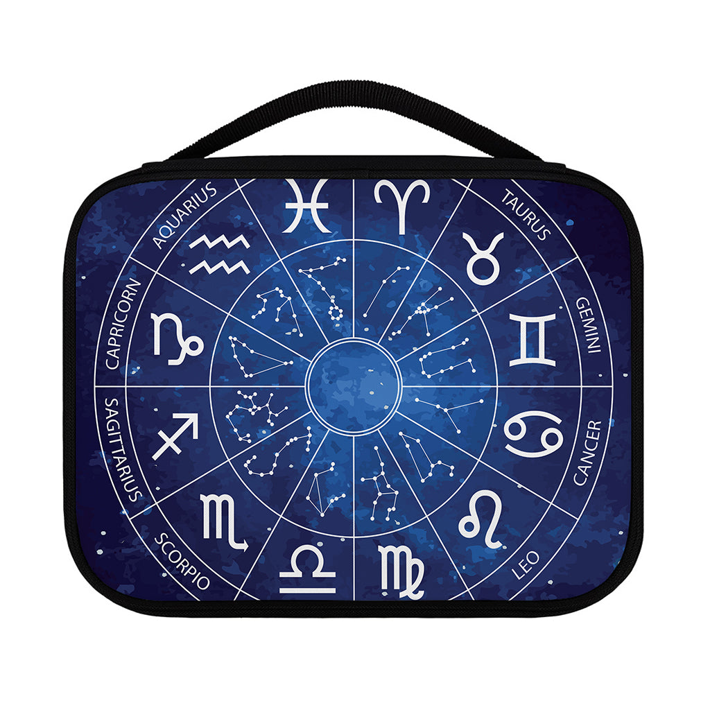 Zodiac Signs Wheel Print Classic Bible Case