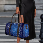 Zodiac Signs Wheel Print Duffle Bag