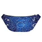 Zodiac Signs Wheel Print Fanny Pack