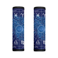 Zodiac Signs Wheel Print Handle Covers