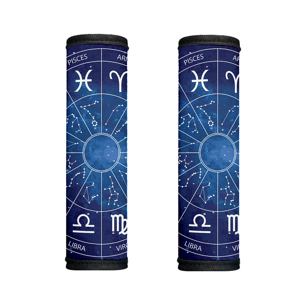 Zodiac Signs Wheel Print Handle Covers