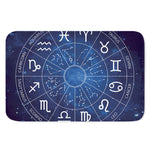 Zodiac Signs Wheel Print Indoor Door Mat