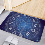 Zodiac Signs Wheel Print Indoor Door Mat