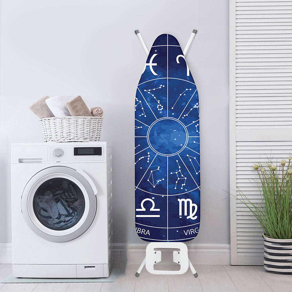 Zodiac Signs Wheel Print Ironing Board Cover