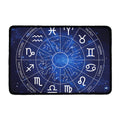 Zodiac Signs Wheel Print Kitchen Mat