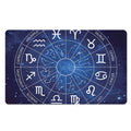 Zodiac Signs Wheel Print Polyester Doormat