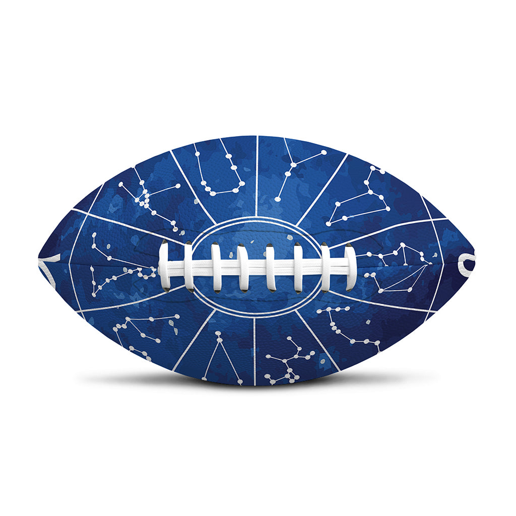 Zodiac Signs Wheel Print Rugby Ball