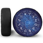 Zodiac Signs Wheel Print Tire Cover