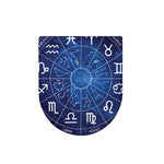 Zodiac Signs Wheel Print Toilet Lid Cover