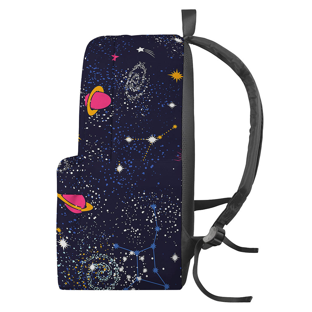 Zodiac Star Signs Galaxy Space Print Backpack