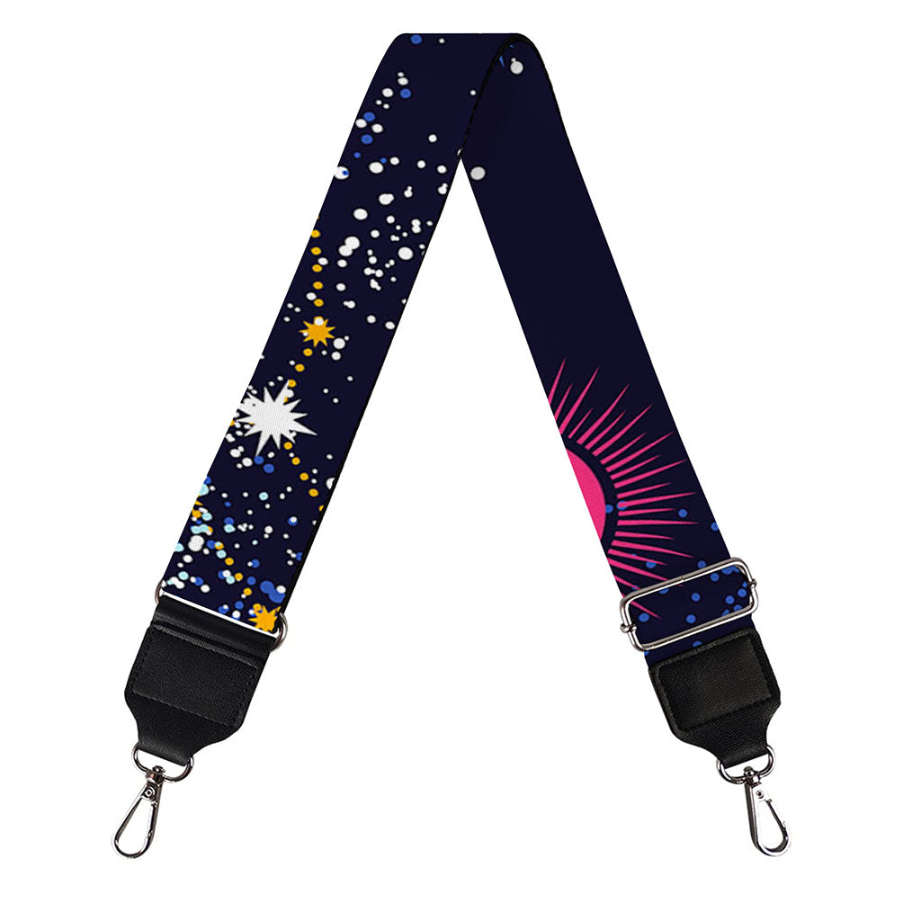 Zodiac Star Signs Galaxy Space Print Bag Strap