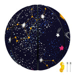 Zodiac Star Signs Galaxy Space Print Basketball