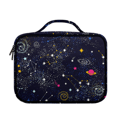 Zodiac Star Signs Galaxy Space Print Briefcase Bible Bag