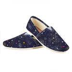 Zodiac Star Signs Galaxy Space Print Casual Shoes