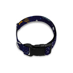 Zodiac Star Signs Galaxy Space Print Dog Collar