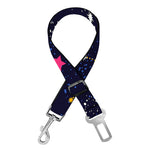 Zodiac Star Signs Galaxy Space Print Dog Seat Belt
