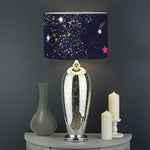 Zodiac Star Signs Galaxy Space Print Drum Lamp Shade